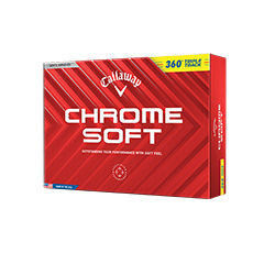 Artikelbild für Golfball - Callaway Chrome Soft TT 360 Yellow
