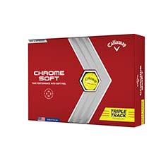 Artikelbild für Golfball - Callaway Chrome Soft Triple Track Yellow