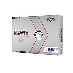 Artikelbild für Golfball - Callaway Chrome Soft X LS Triple Track 