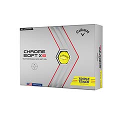 Artikelbild für Golfball - Callaway Chrome Soft X LS Triple Track Yellow