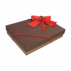 Artikelbild für Geschenkschachtel - Geschenkbox Cappuchino