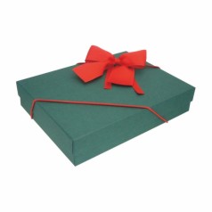 Artikelbild für Geschenkschachtel - Geschenkbox Dunkelgrün