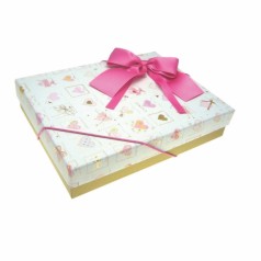 Artikelbild für Geschenkschachtel - Geschenkbox Hearts & Pink