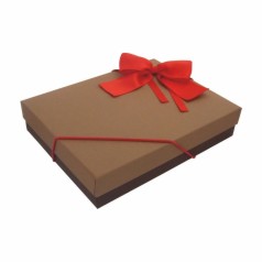 Artikelbild für Geschenkschachtel - Geschenkbox Mokka