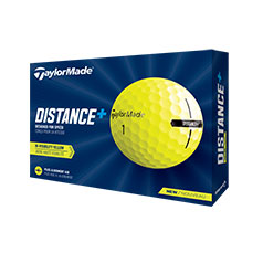 Artikelbild für Golfball - TaylorMade Distance Plus Yellow