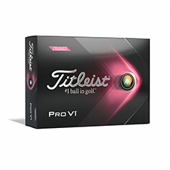 Artikelbild für Golfball - Titleist ProV1 White/Pink