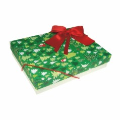 Artikelbild für Geschenkschachtel - Geschenkbox Christmas Forest