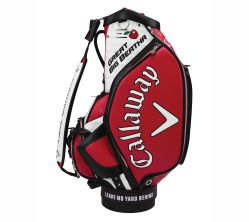 Hinweis-Banner für bestickte Golftaschen bei golfbaelle.de