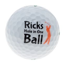 Hinweis-Banner für personalisierte Golfbälle bei golfbaelle.de