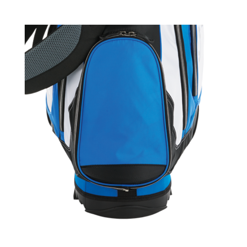 Darstellung des Stickbereiches auf der Balltasche der Tragetasche Callaway CHEV Stand White-Blue.