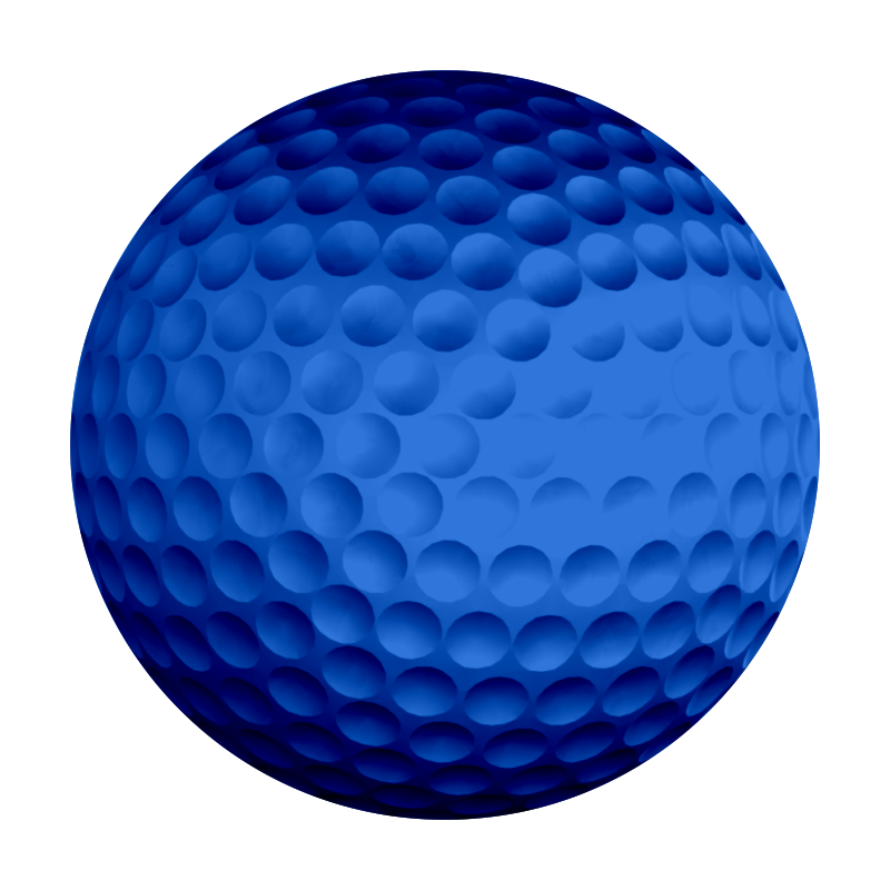 Darstellung des Golfballes als Hintergrund